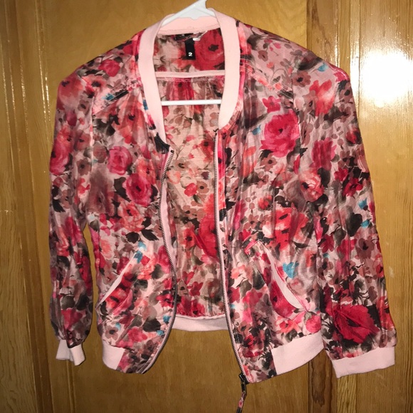 Floral H&M babydoll jacket - Picture 3 of 3